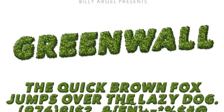 greenwall font