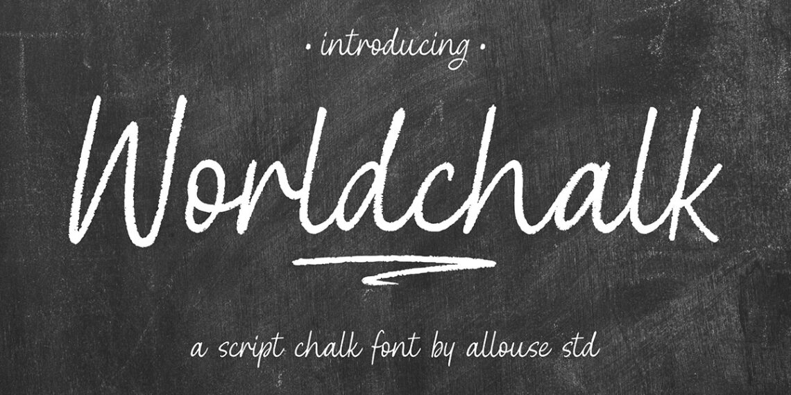 Worldchalk Script Font