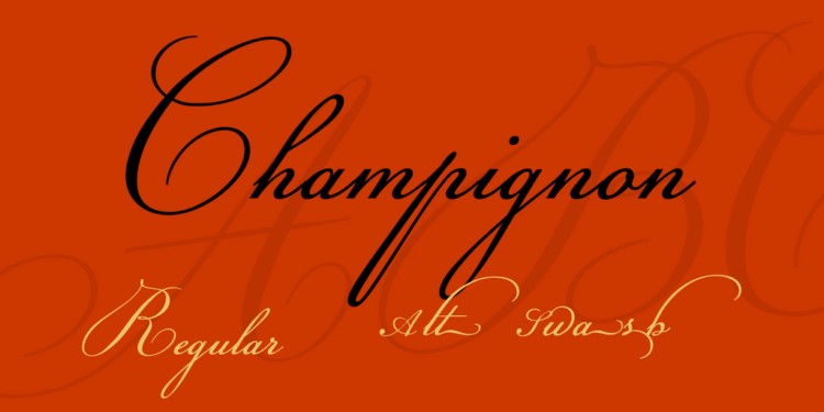 Champignon Font