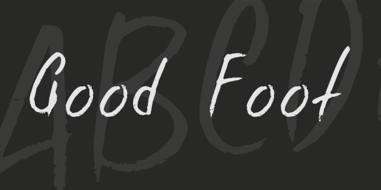 Good Foot Handwritten Font