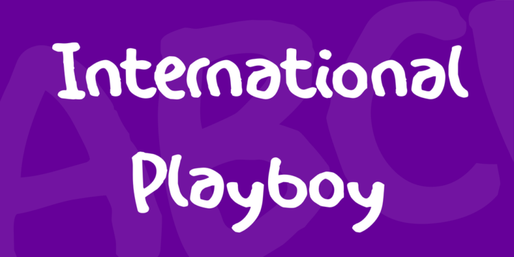 International Playboy Font